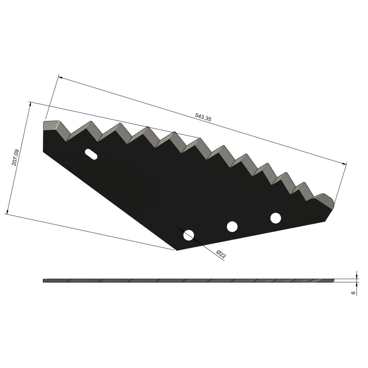 Uniwersalny 22 mm