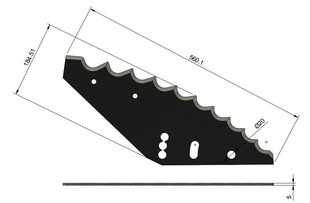 Siloking regulowany długi