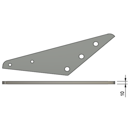 Nóż do paszowozu Podpora 10 mm Faresin / AGM – 102406S