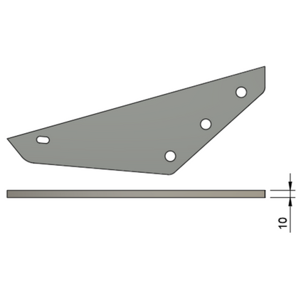 Nóż do paszowozu Podpora 10 mm BVL – 102906S