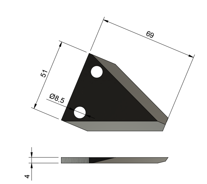 Faresin straight cutter