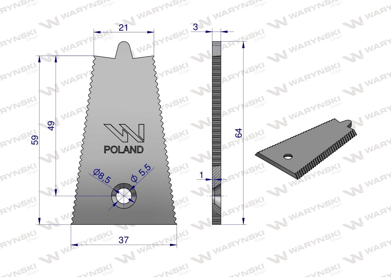 Stalka Bizon 5040002049 op. 50szt.